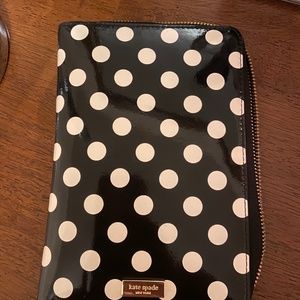 Kate spade polka dot planner